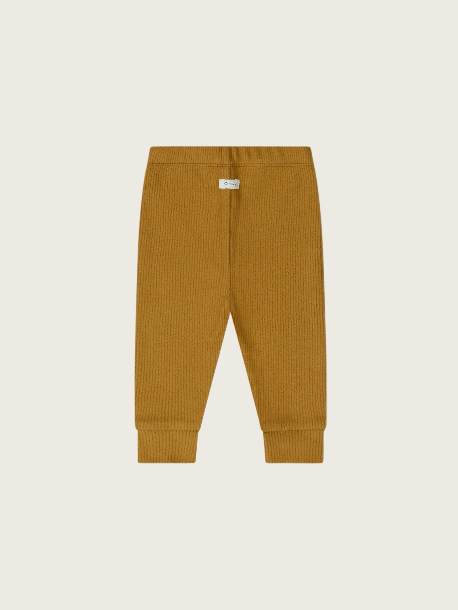 Brown Ribbed Leggings - Image 4