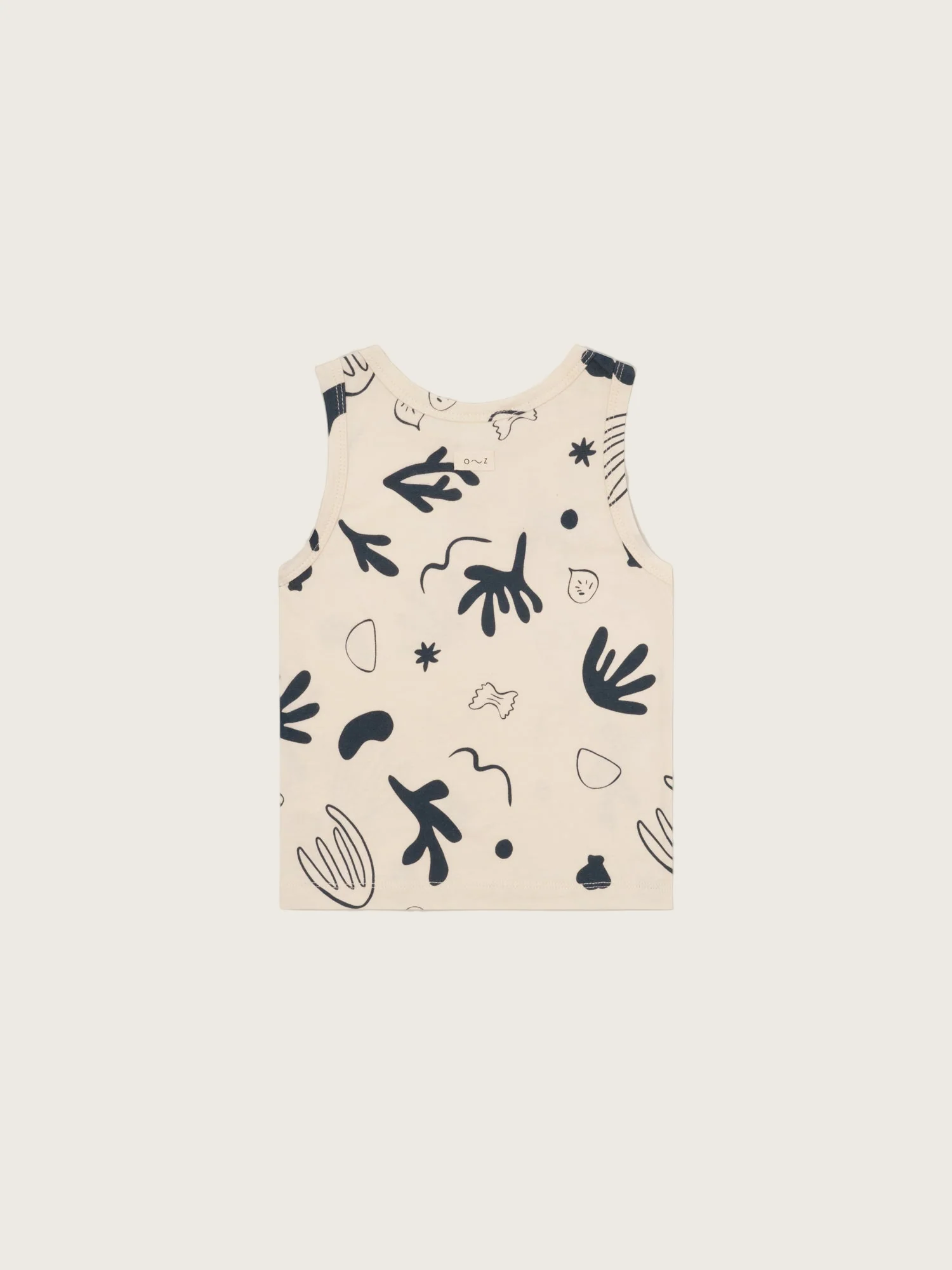Capri Undyed Cotton Vest - Image 6