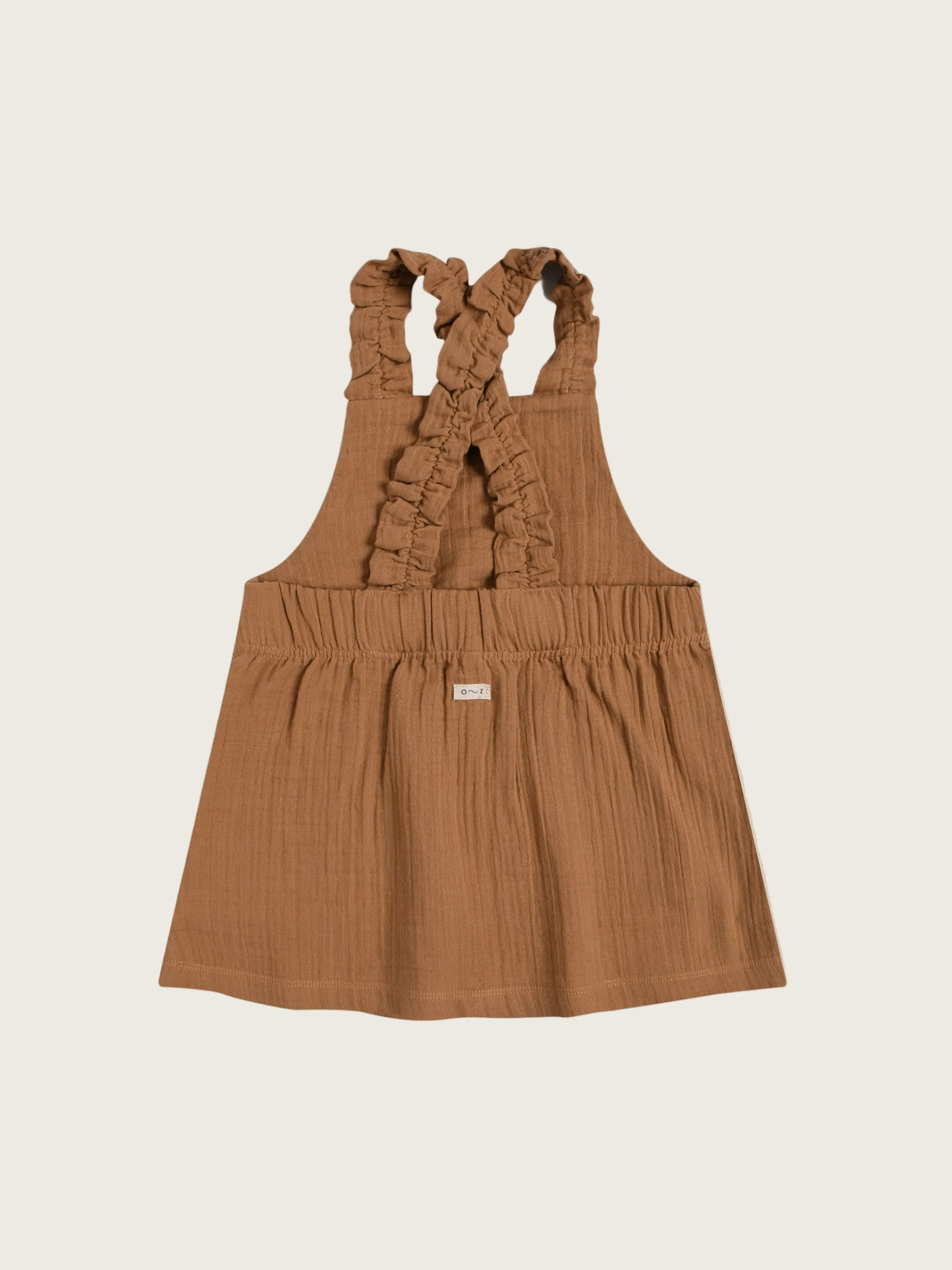 Gold Pinny Dress - Image 4