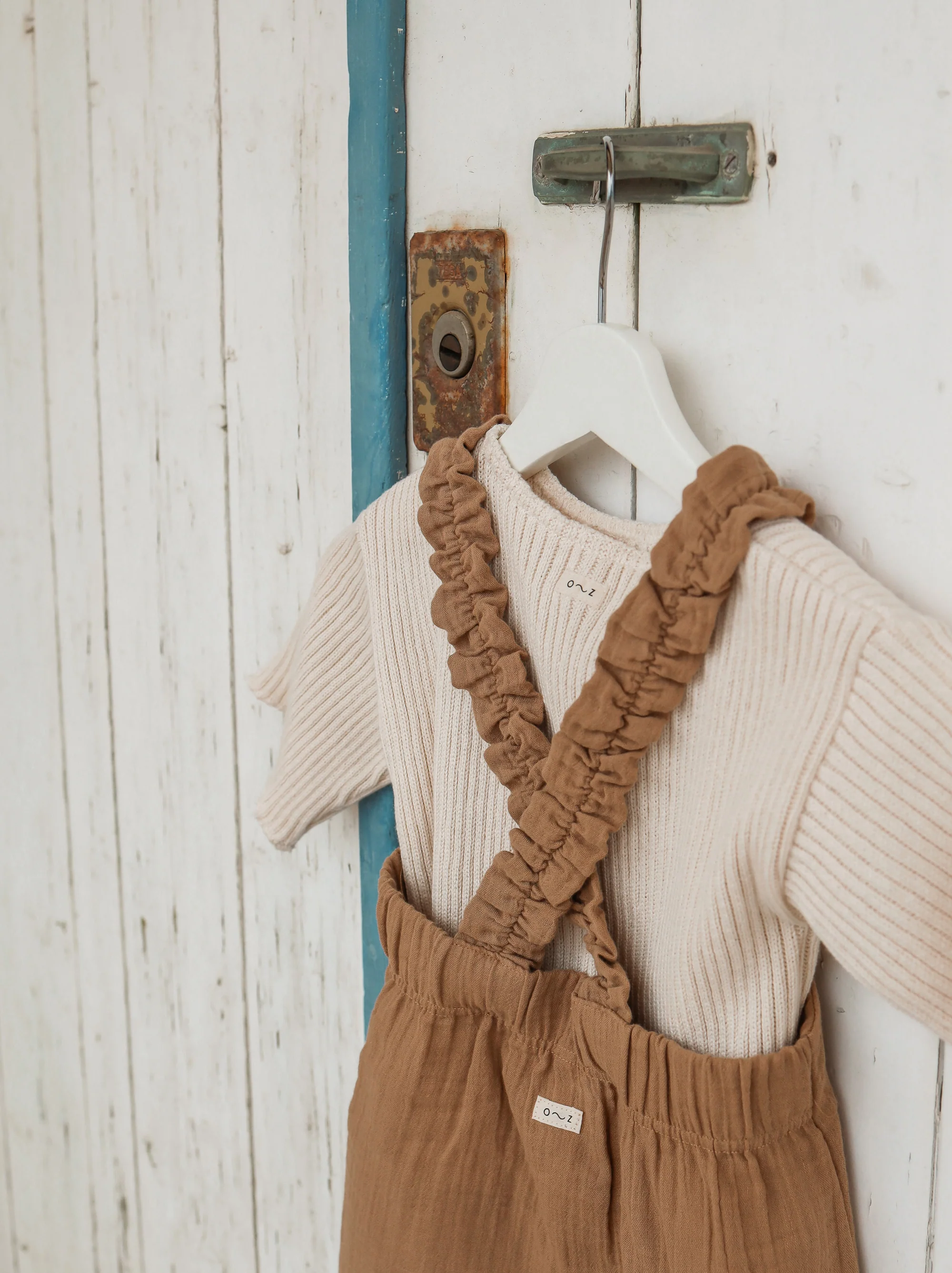 Gold Pinny Dress - Image 5