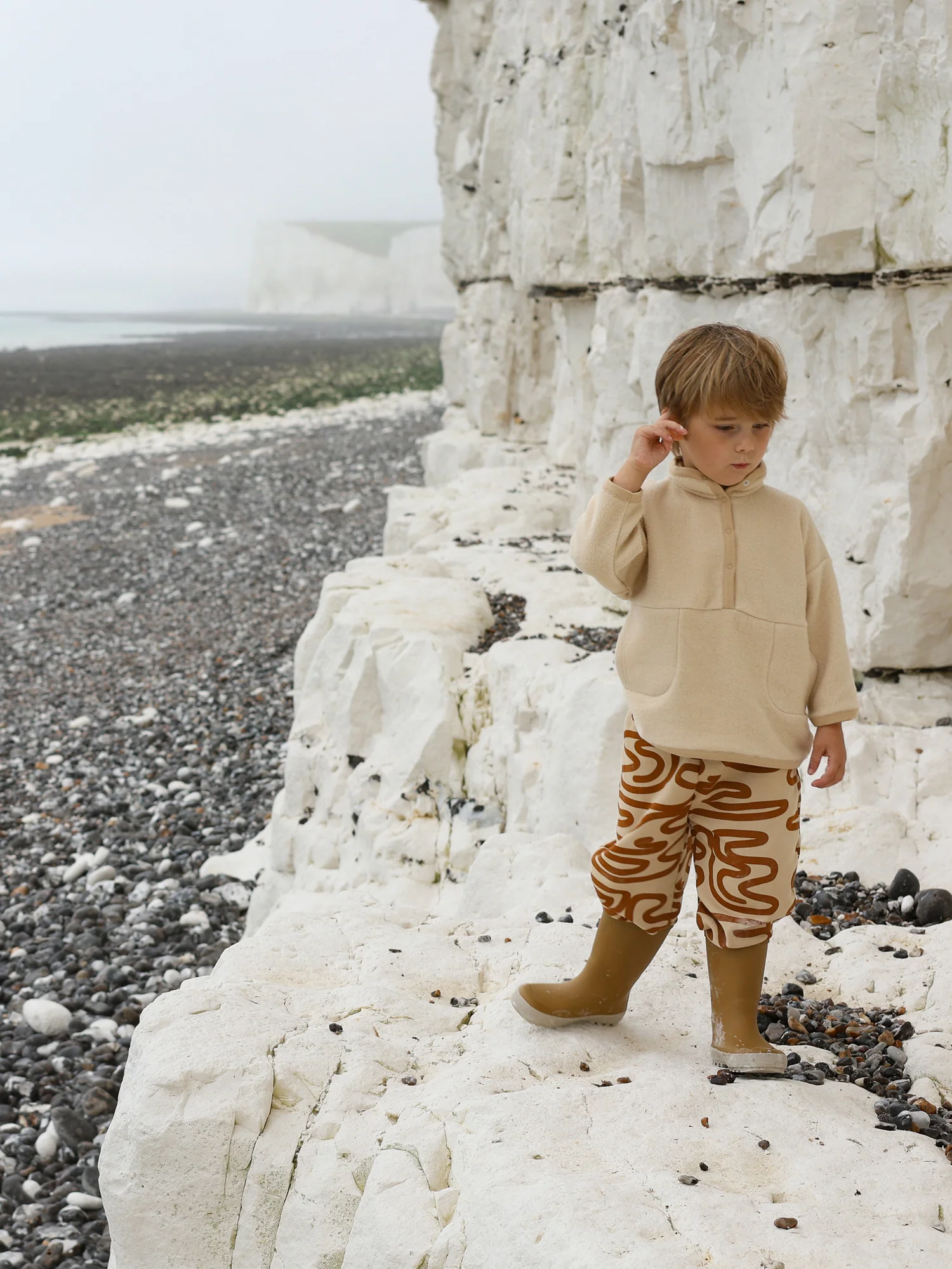 Warm Sand Fleece Sweatshirt - Image 6